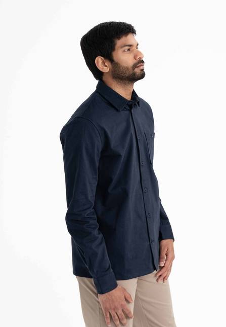 Melawear Herren Twill Hemd ASHUTOSH Nur noch ein Tag übrig