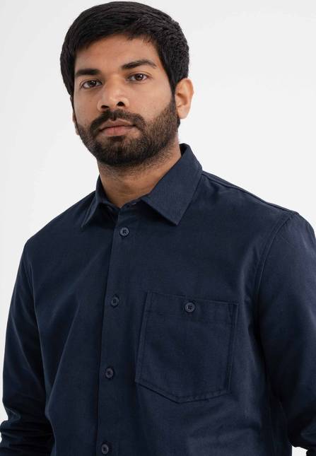 Melawear Herren Twill Hemd ASHUTOSH Nur noch ein Tag übrig
