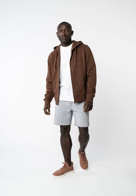 Melawear Hoodiejacke mit Reißverschluss DEVADAS Kostenloser Versand international