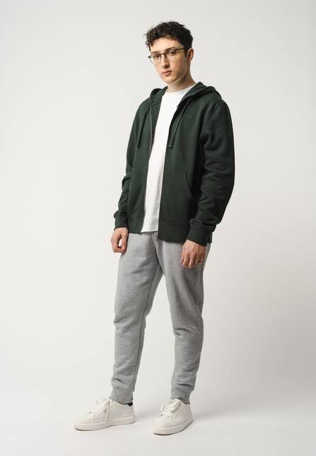 Melawear Hoodiejacke mit Reißverschluss DEVADAS Fabrikladen