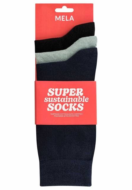 Melawear Socken 3er Pack Basic Schlussverkauf