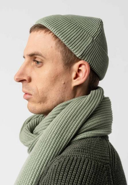 Melawear Unisex Kurze Rippstrick Mütze RAFI Lagerräumung