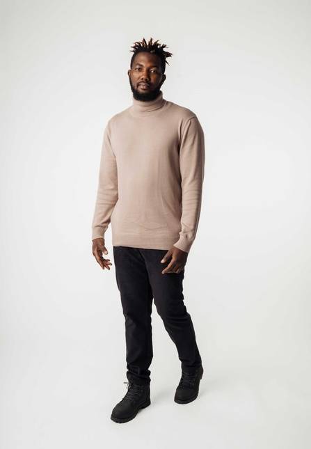 Melawear Feinstrick Rollkragenpullover KANJA Sonderangebot der Fabrik