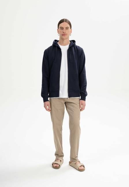 Melawear Hoodiejacke mit Reißverschluss DEVADAS Kostenloser Versand international