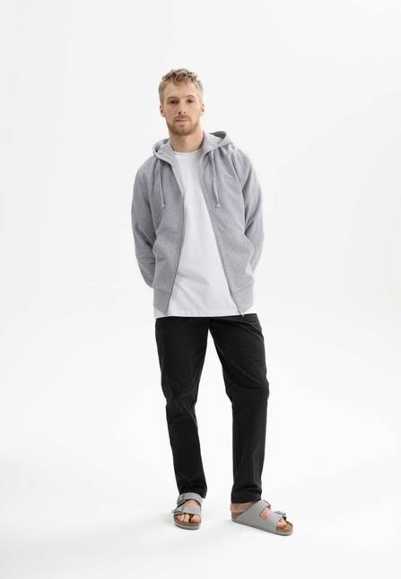 Melawear Hoodiejacke mit Reißverschluss DEVADAS Fabrikladen