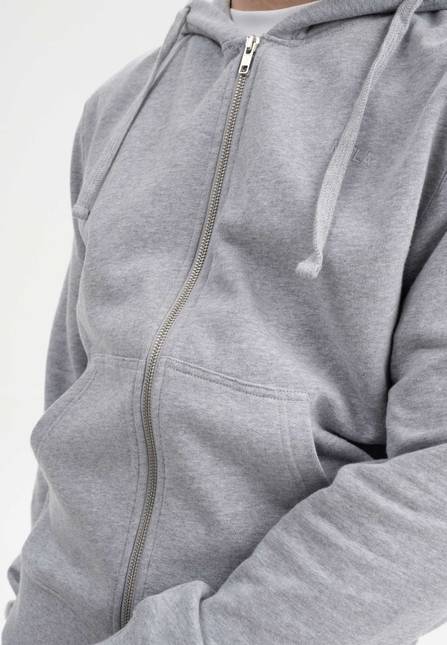 Melawear Hoodiejacke mit Reißverschluss DEVADAS Fabrikladen