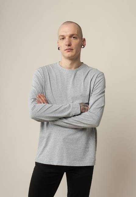 Melawear Basic Langarmshirt JERIN Outlet