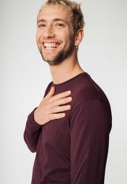 Melawear Basic Langarmshirt JERIN Auslauf