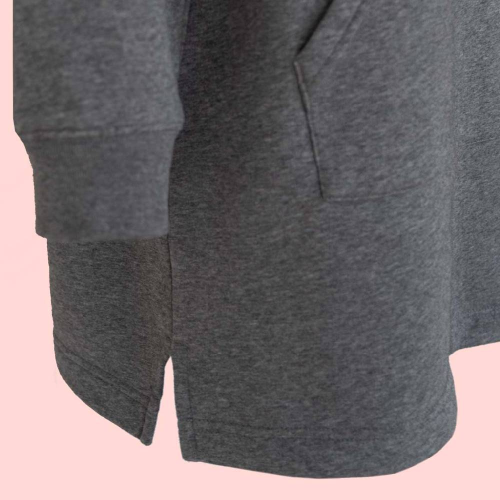 Natural Born Yogi Let Love Rule pink – Sweatshirt Hoodie-Kleid Saisonale Angebote