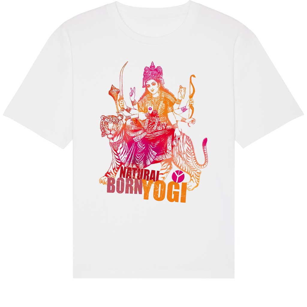 Natural Born Yogi Delicious Durga – T-Shirt Vierteljährliche Förderung