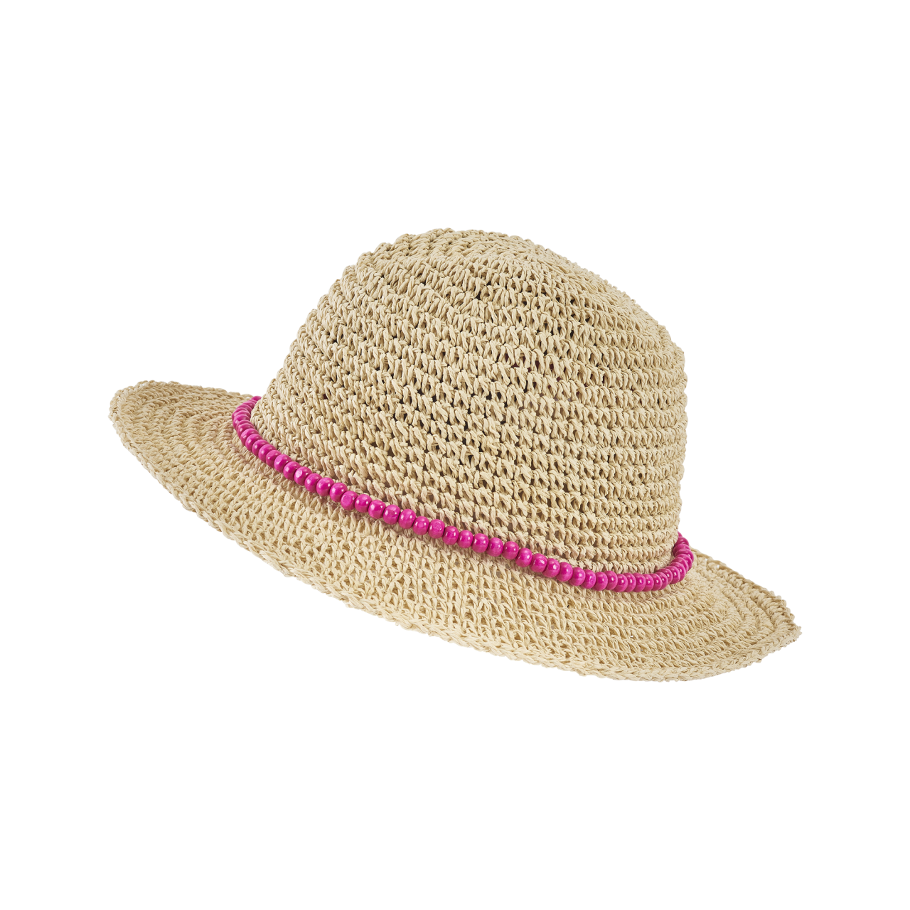 Nitzsche Accessoires Strohhut für Damen mit stylischer Kettenverzierung und Innenband 50% Rabatt für begrenzte Zeit