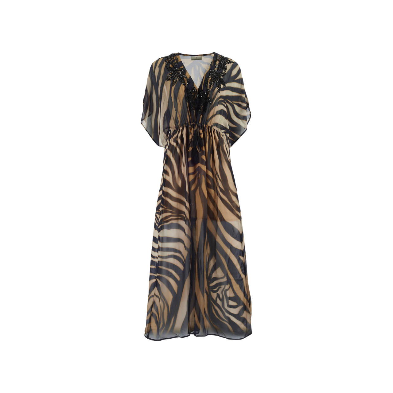 Nitzsche Accessoires Leichtes Strandkleid mit Paillettenverzierung am Ausschnitt Online