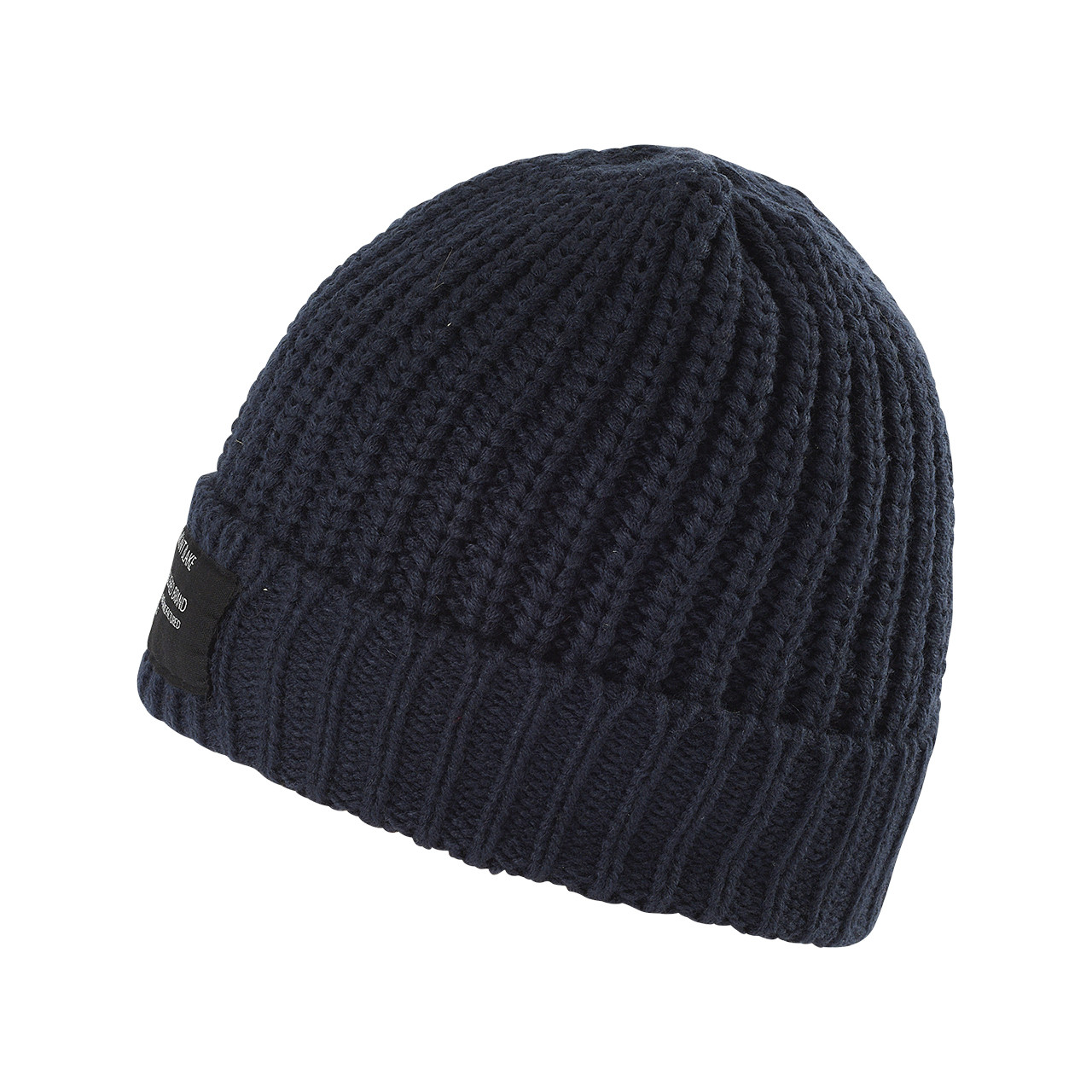 Nitzsche Accessoires Lässige Herren Strickmütze mit NF Label Vatertagsangebot