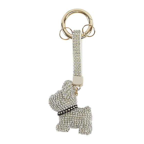 Nitzsche Accessoires Hochwertiger Schlüsselanhänger mit glitzernem Hund Bis zu 65% Rabatt