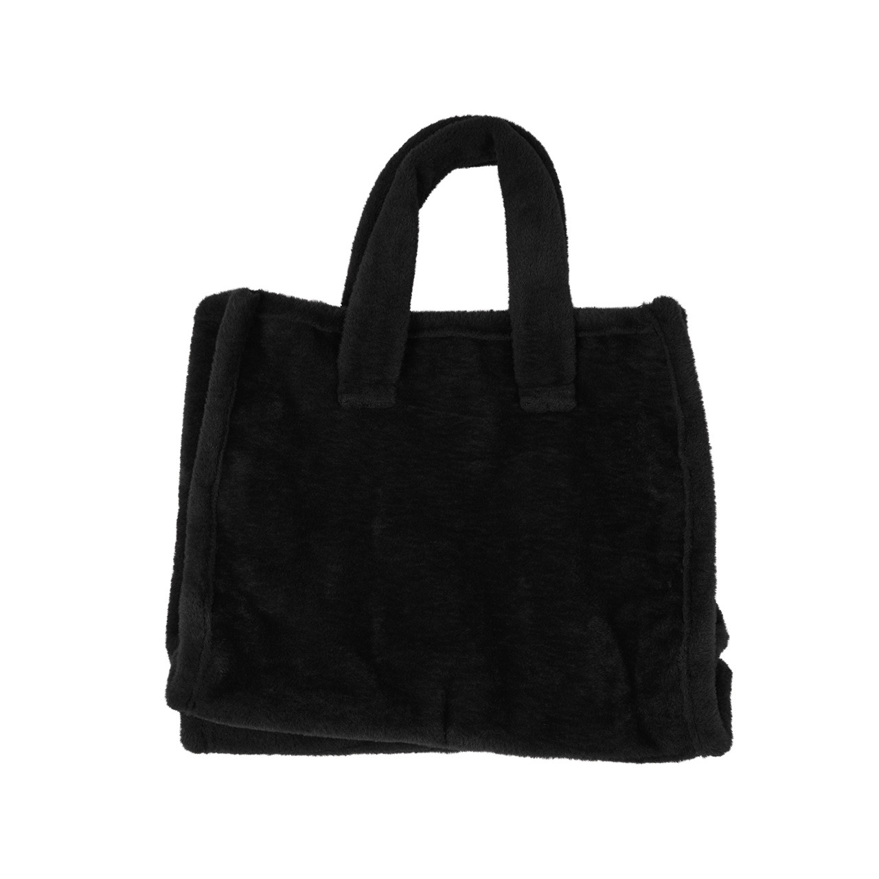 Nitzsche Accessoires Einfarbige Tasche aus Kunstfell 50% Rabatt für begrenzte Zeit