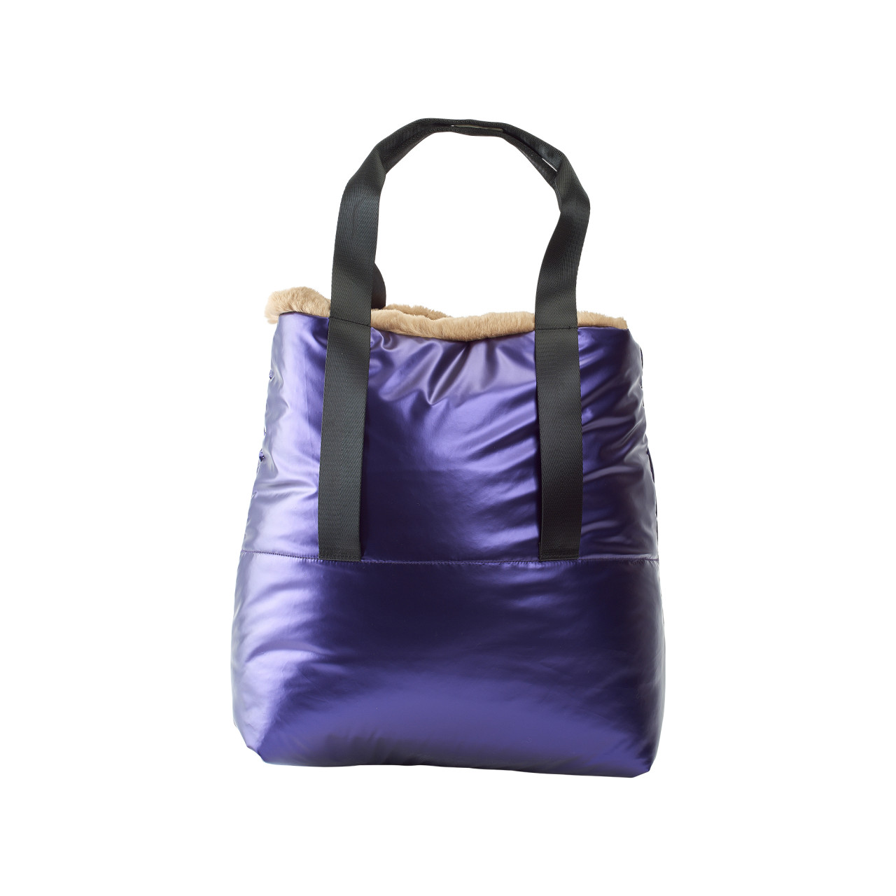 Nitzsche Accessoires Handtasche für Damen mit Plüsch-Außenseite Fabrikverkauf
