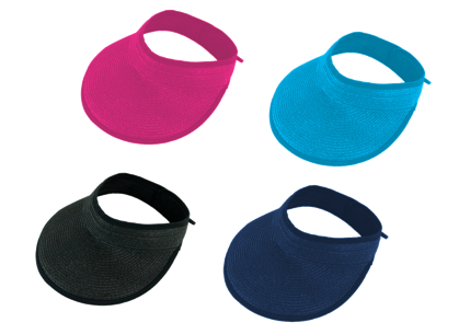 Nitzsche Accessoires Einfarbiger Visor für Damen Sonderangebote