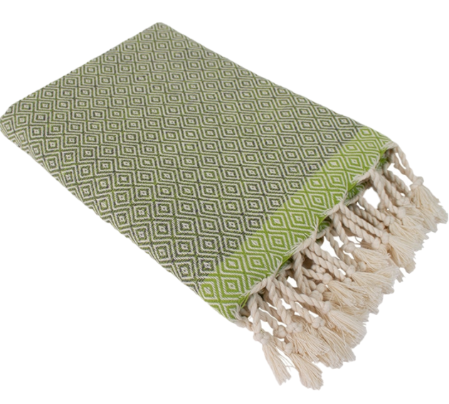 Nitzsche Accessoires Schickes Strandtuch mit Fransen Begrenzte Freigabe