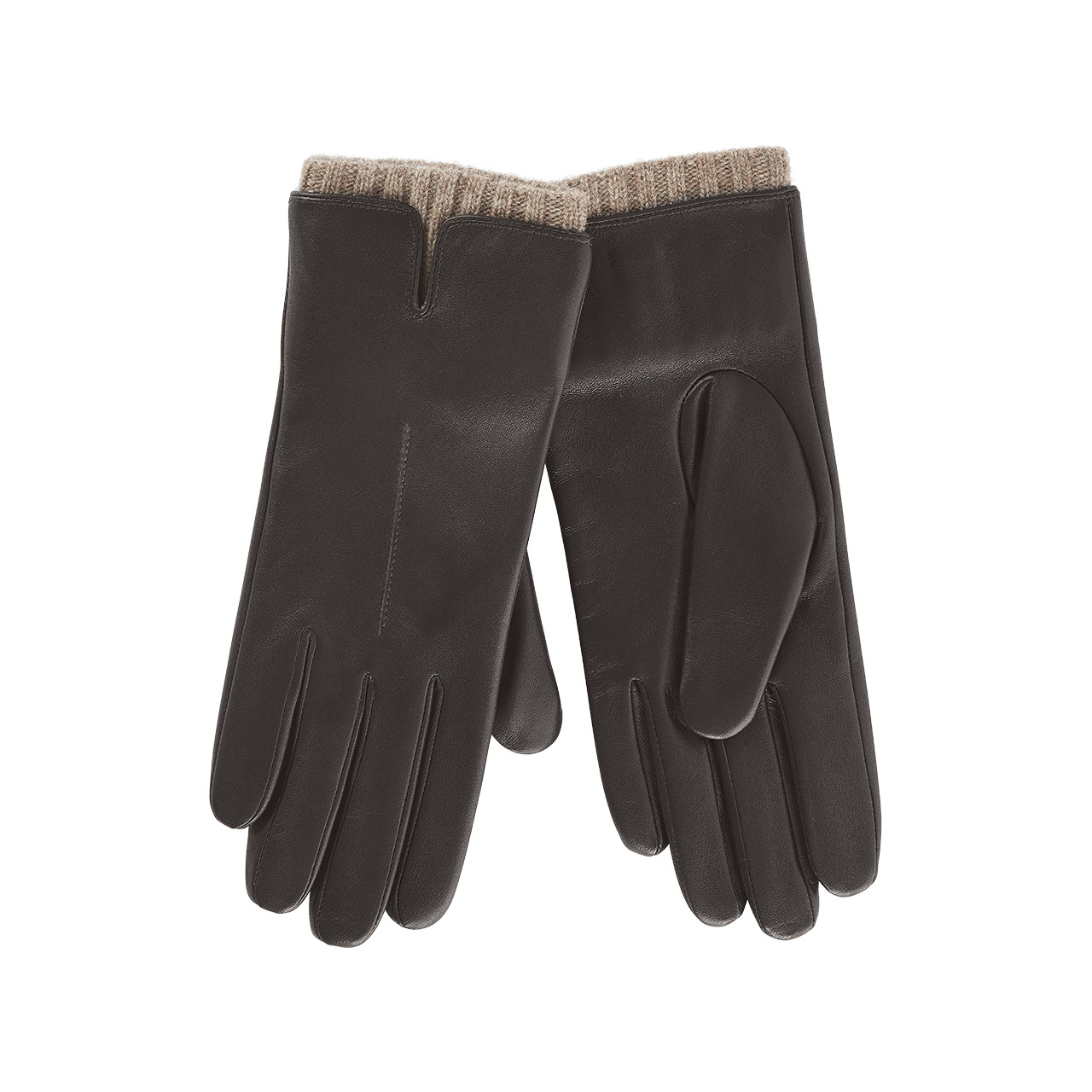 Nitzsche Accessoires Smartphone Glattleder Handschuh für Damen mit Stulpe Flash Sale