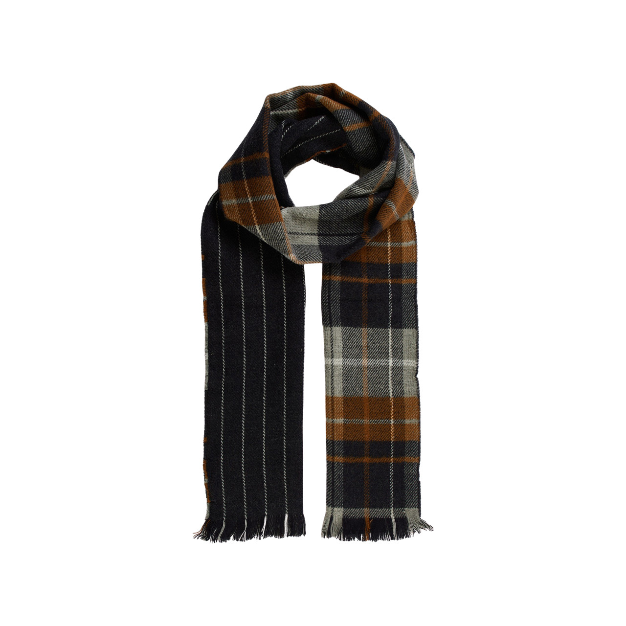 Nitzsche Accessoires Schal im Karo-Design für Herren Black Friday Preise
