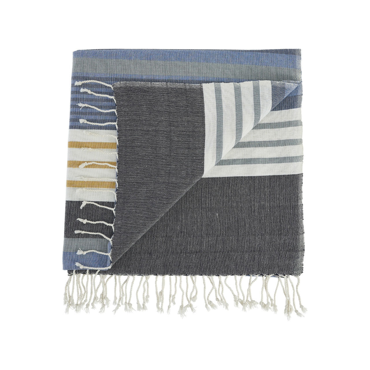 Nitzsche Accessoires Sommerliches Strandtuch mit Fransen Osterangebot