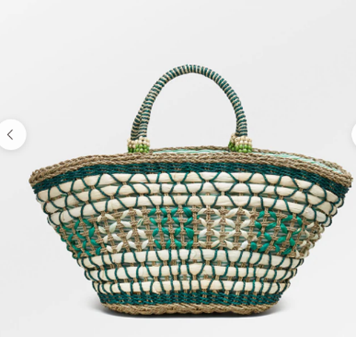 Nitzsche Accessoires Tasche Papier, Bast, Seegras o. Weizenstroh Große Rabatte