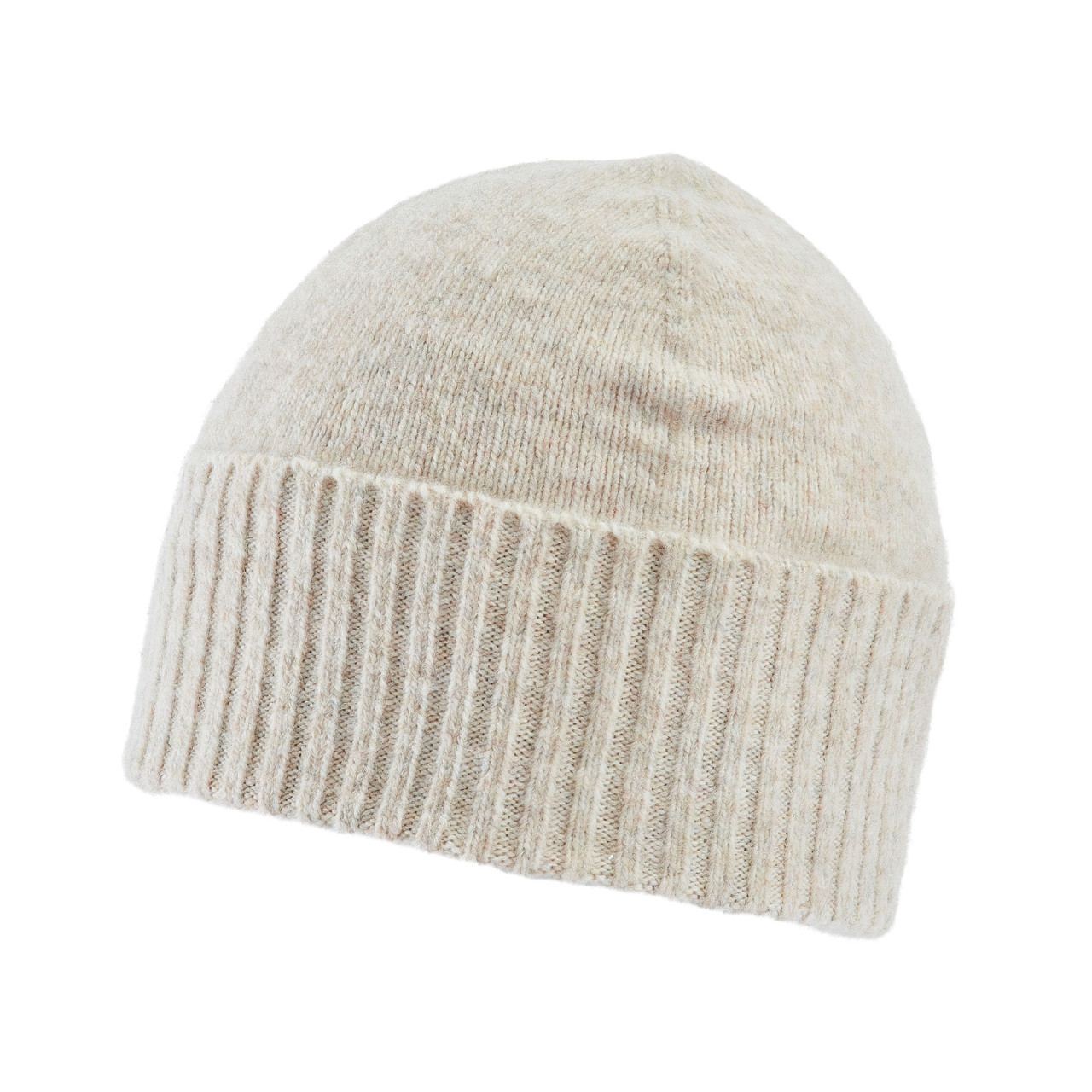 Nitzsche Accessoires Damenstrickmütze in melange Optik mit Umschlag Rabatte dieses Monats
