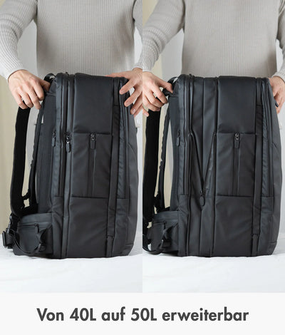 Onemate Travel Bundle: Travel Backpack Ultimate + Toiletry Bag Bestseller