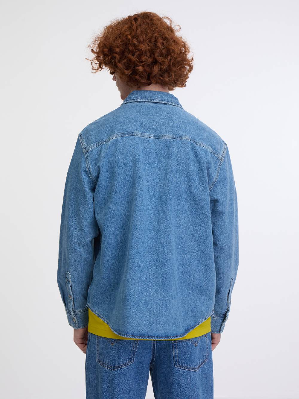Calvin Klein Jeans Relaxed Denim Hemd Bis zu 55% Rabatt