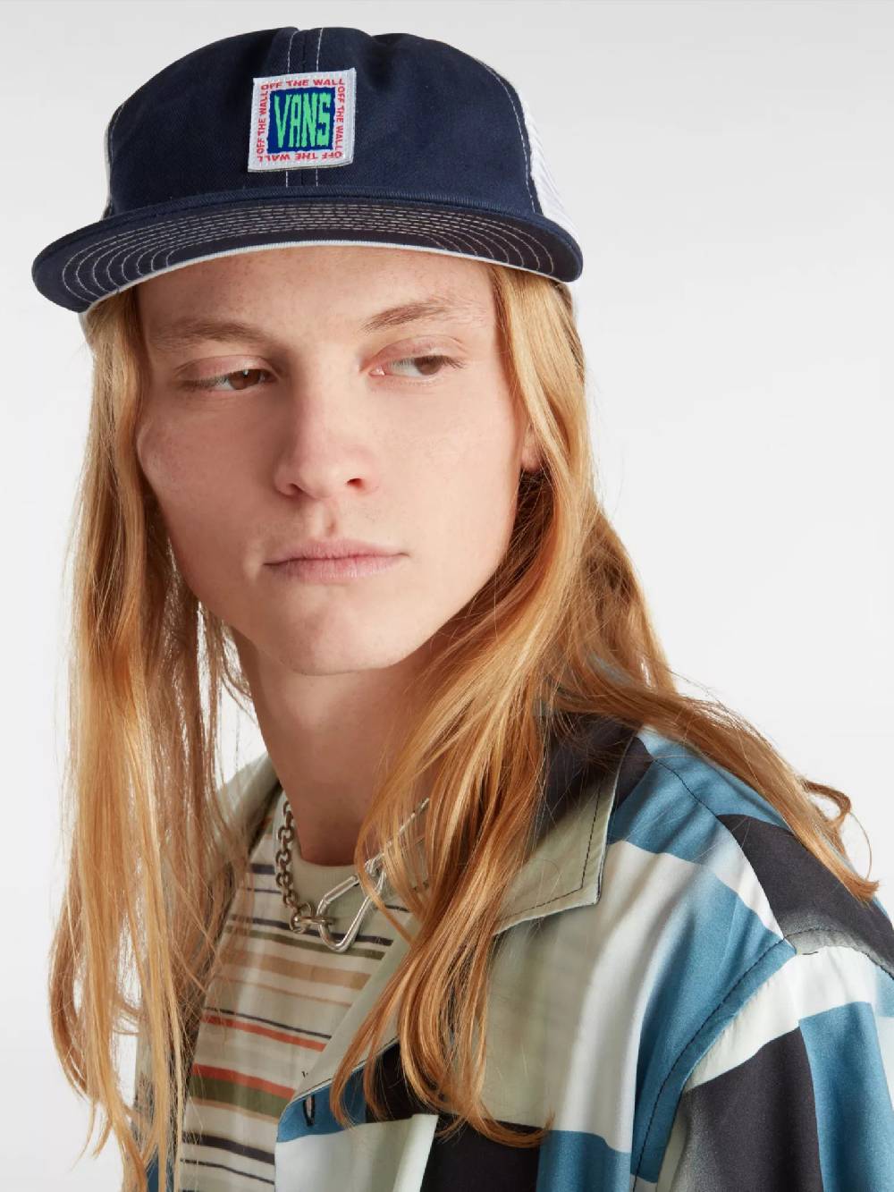 Vans Higher Place Unstructured Trucker Schildmütze Super Rabatt