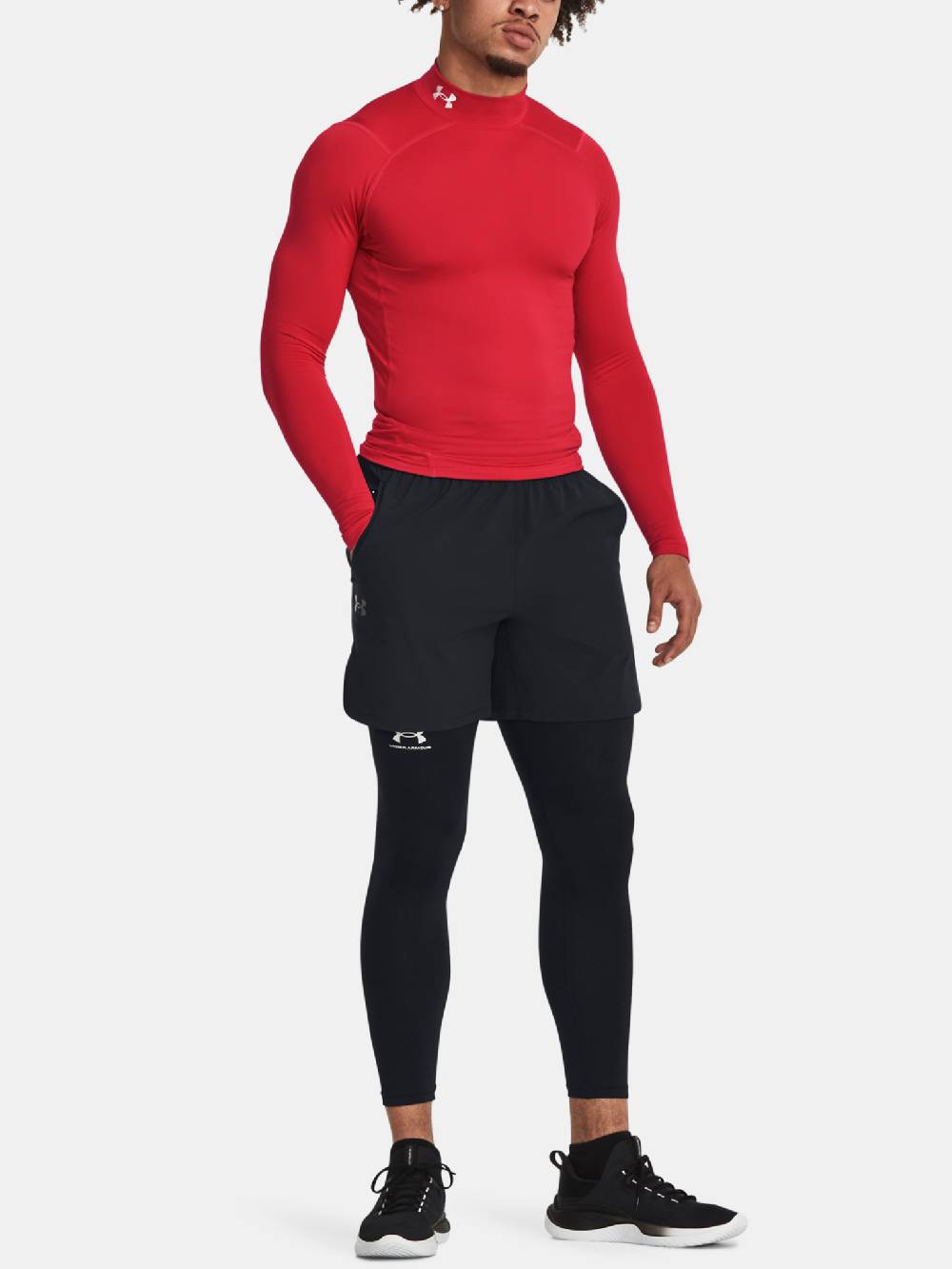 Under Armour UA CG Armour Comp Mock T-Shirt Nur noch ein Tag übrig