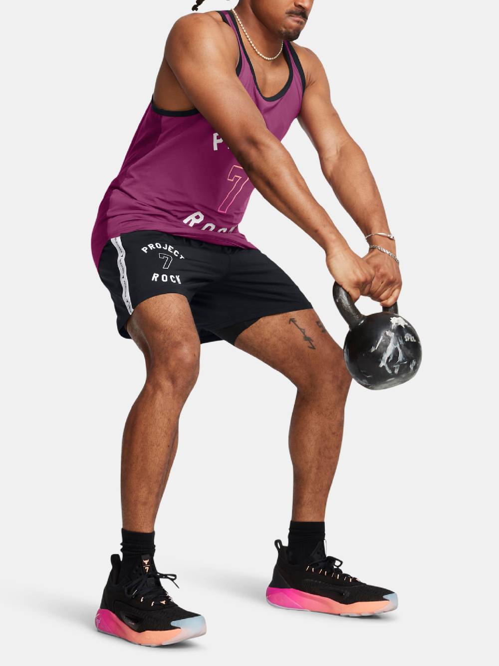 Under Armour Project Rock Mesh Short BOH Shorts Neuheiten