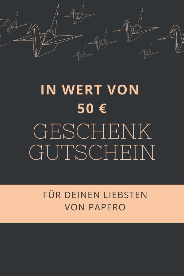 Papero Geschenkgutschein Lagerräumung