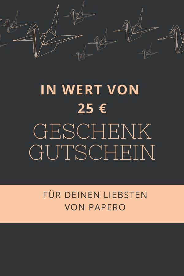 Papero Geschenkgutschein Lagerräumung