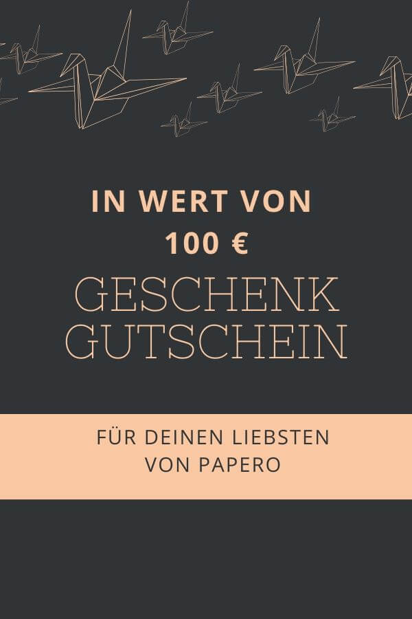 Papero Geschenkgutschein Lagerräumung