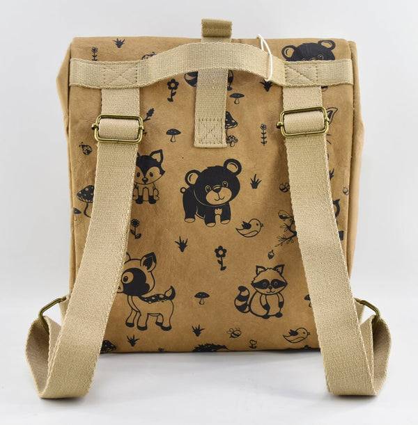 Papero NEU PAPERO Rucksack COUGAR KIDS 8 L aus waschbarem Kraft Papier leicht, reißfest und wasserfest nachhaltig Neueste Mode