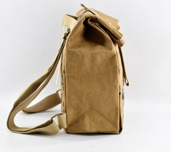 Papero NEU PAPERO Rucksack COUGAR KIDS 8 L aus waschbarem Kraft Papier leicht, reißfest und wasserfest nachhaltig Neueste Mode