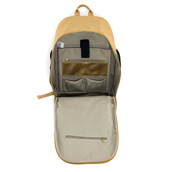 Papero NEU Rucksack aus Papier | FOX der Klassiker| 22 L Unisex waschbar, reißfest, wasserfest, nachhaltig Daypack Große Rabatte
