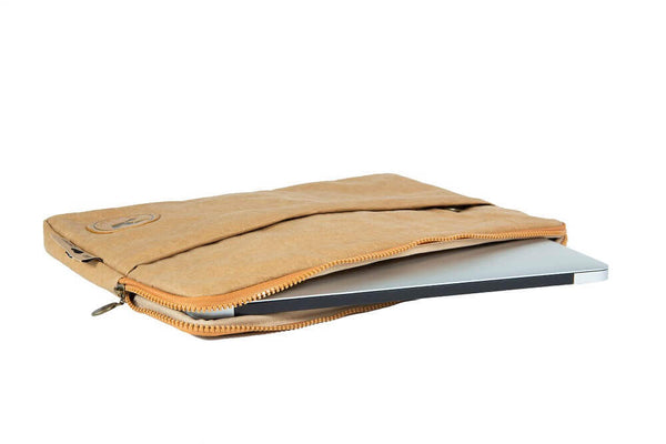 Papero PAPERO Laptoptasche 15,6-Zoll aus Kraftpapier ARMADILLO federleicht, wasserfest, vegan, nachhaltig Bestseller