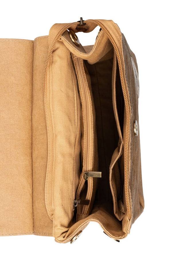 Papero PAPERO Rucksack aus Papier 3 in 1 SALAMANDER 8L robust, wasserfest, vegan, nachhaltig Tägliche Deals