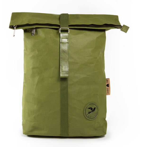 Papero PAPERO Rucksack aus Papier COUGAR 22 L Unisex waschbar, reißfest, wasserfest, nachhaltiger Daypack Sonderangebote
