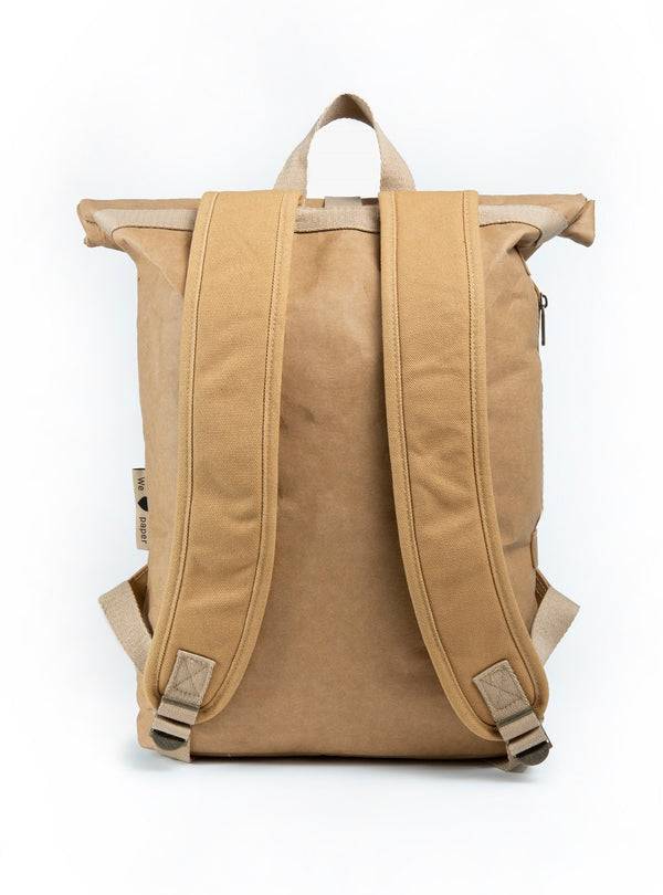 Papero PAPERO Rucksack aus Papier COUGAR 22 L Unisex waschbar, reißfest, wasserfest, nachhaltiger Daypack Sonderangebote