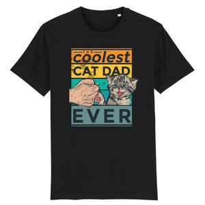 Papero T-Shirt - BIO- CAT DAD - Herren Bis zu 50% Rabatt