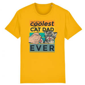 Papero T-Shirt - BIO- CAT DAD - Herren Bis zu 50% Rabatt