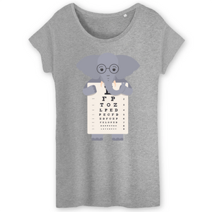Papero T-Shirt - BIO- ELEPHANT EYE - Damen 50% Rabatt mit kostenlosem Versand