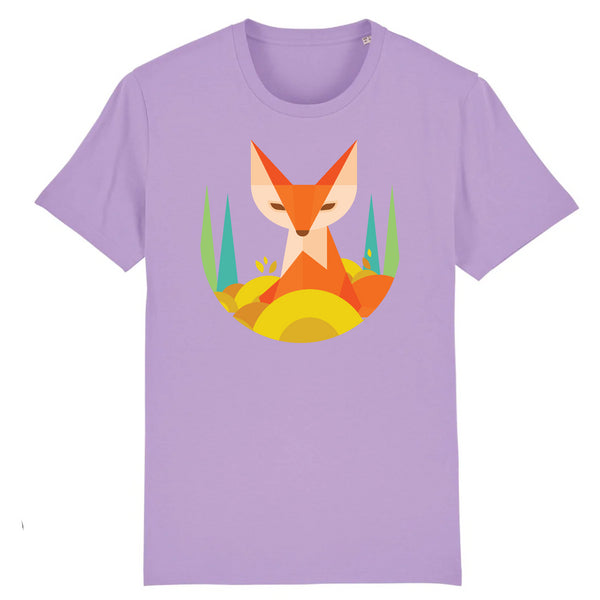 Papero T-SHIRT - BIO- Fox Geometric - HERREN Fabrikladen