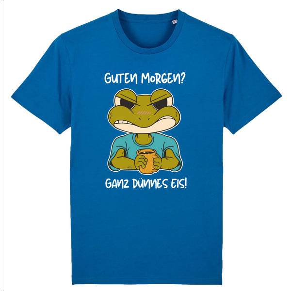 Papero T-SHIRT - BIO- Frog Guten Morgen dünnes Eis - HERREN Speichern exportieren