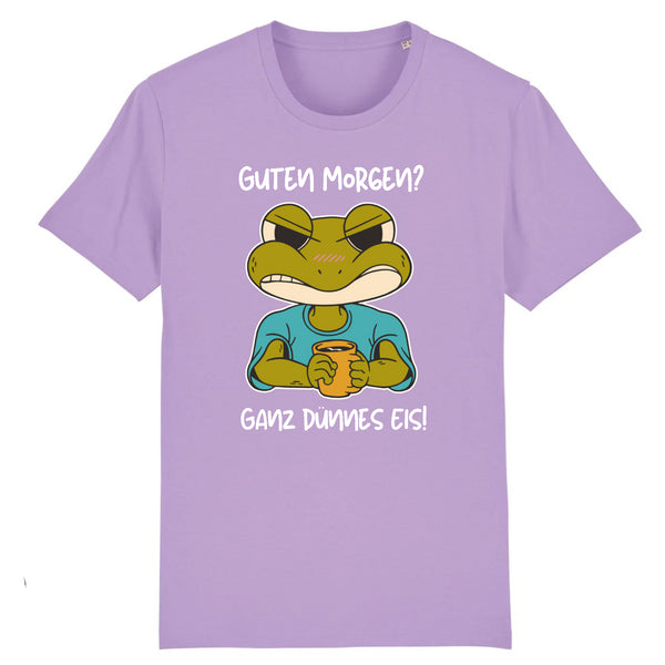Papero T-SHIRT - BIO- Frog Guten Morgen dünnes Eis - HERREN Speichern exportieren