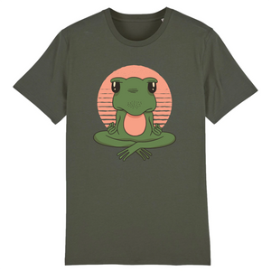 Papero T-Shirt- BIO- FROSCH YOGA VINTAGE- Herren Rabatte dieses Monats