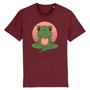 Papero T-Shirt- BIO- FROSCH YOGA VINTAGE- Herren Rabatte dieses Monats
